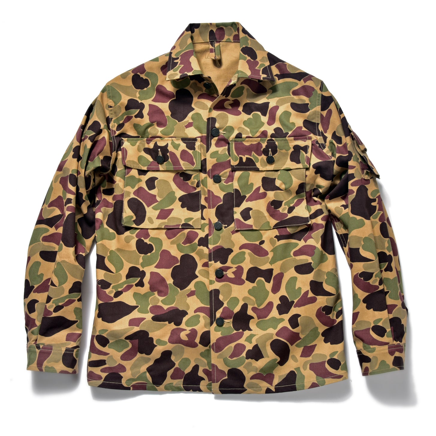 BEO GAM CAMOUFLAGE SHIRT – The Real McCoy's