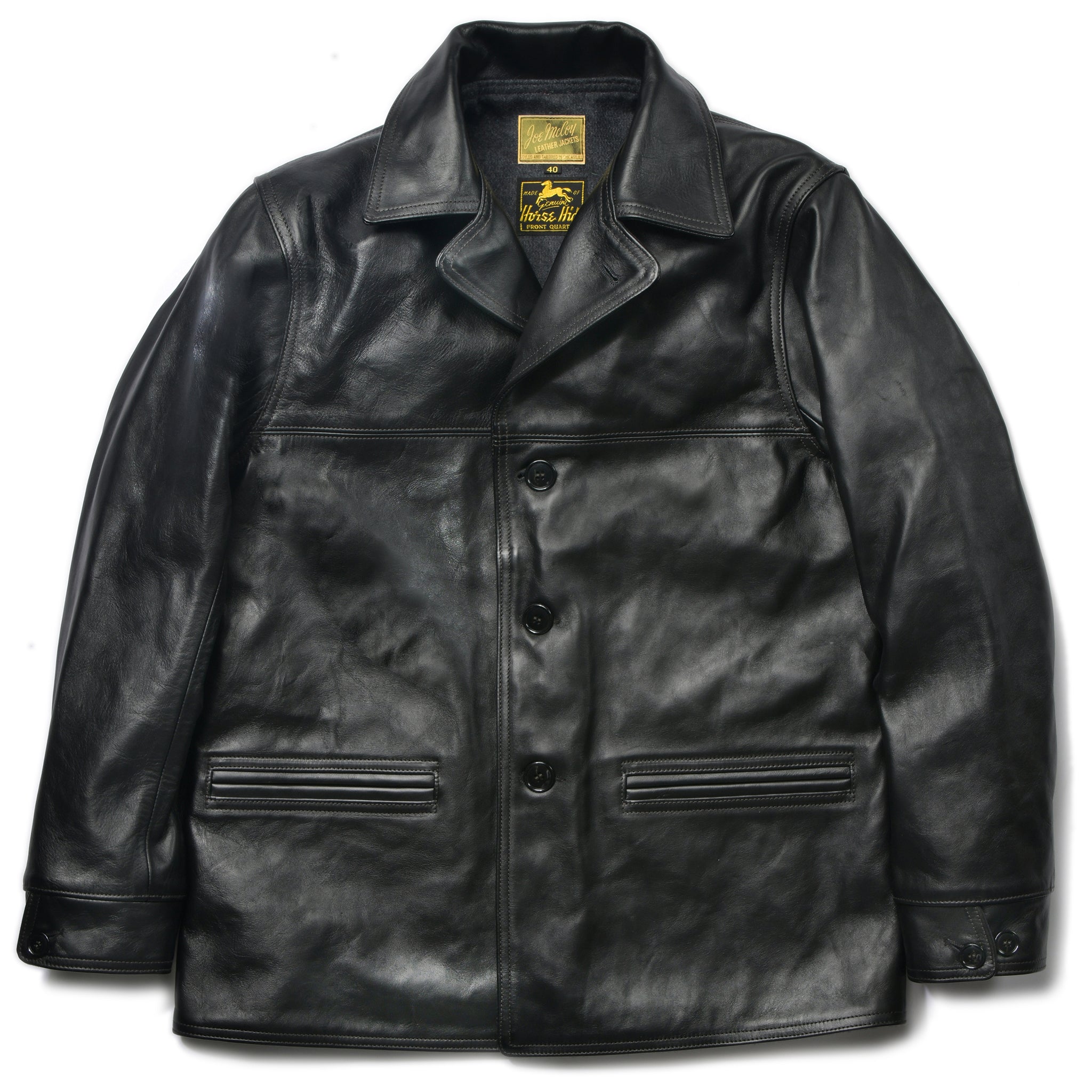 HORSEHIDE CAR COAT – The Real McCoy's