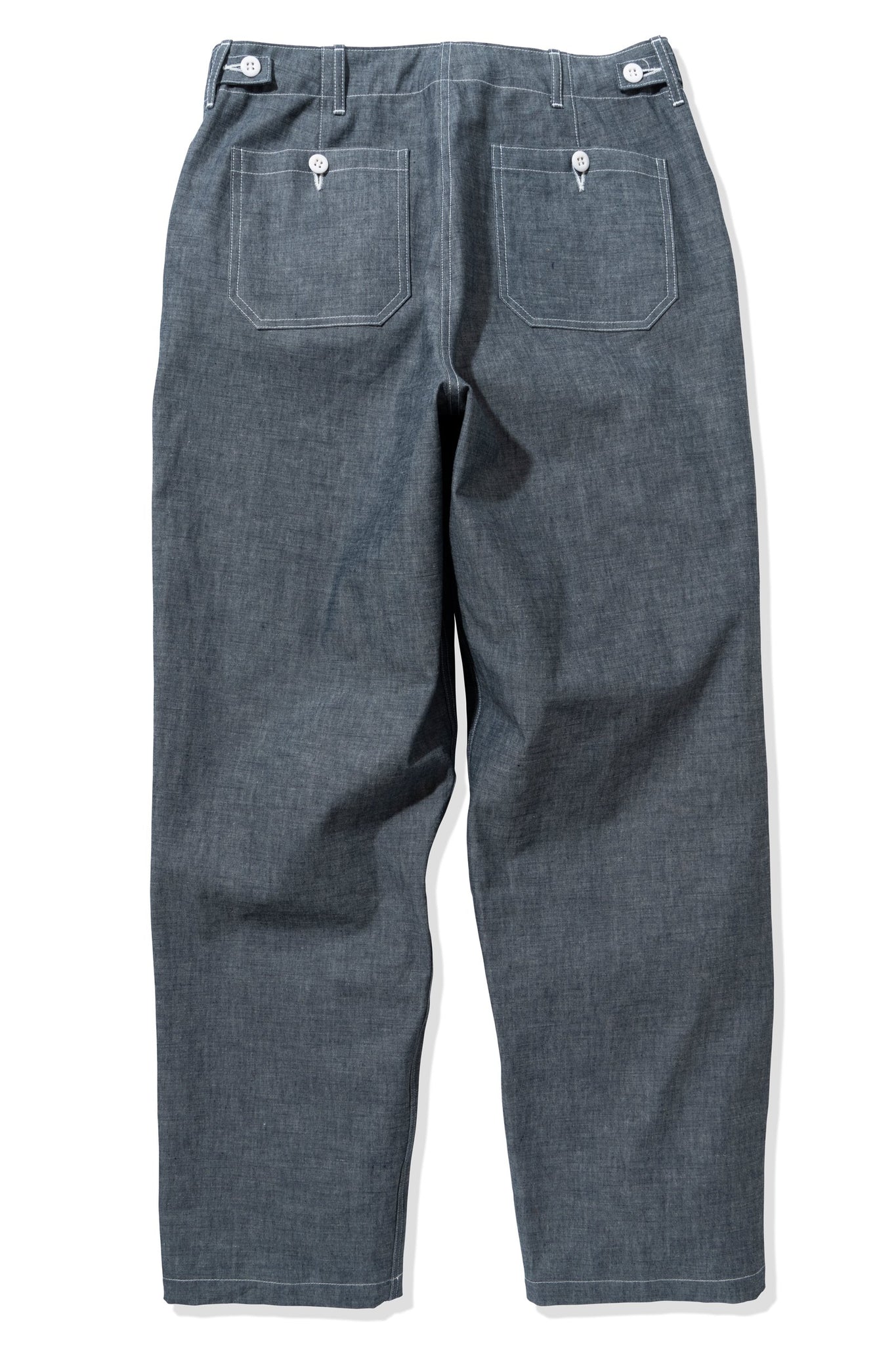 8HU LIGHT CHAMBRAY UTILITY TROUSERS – The Real McCoy's