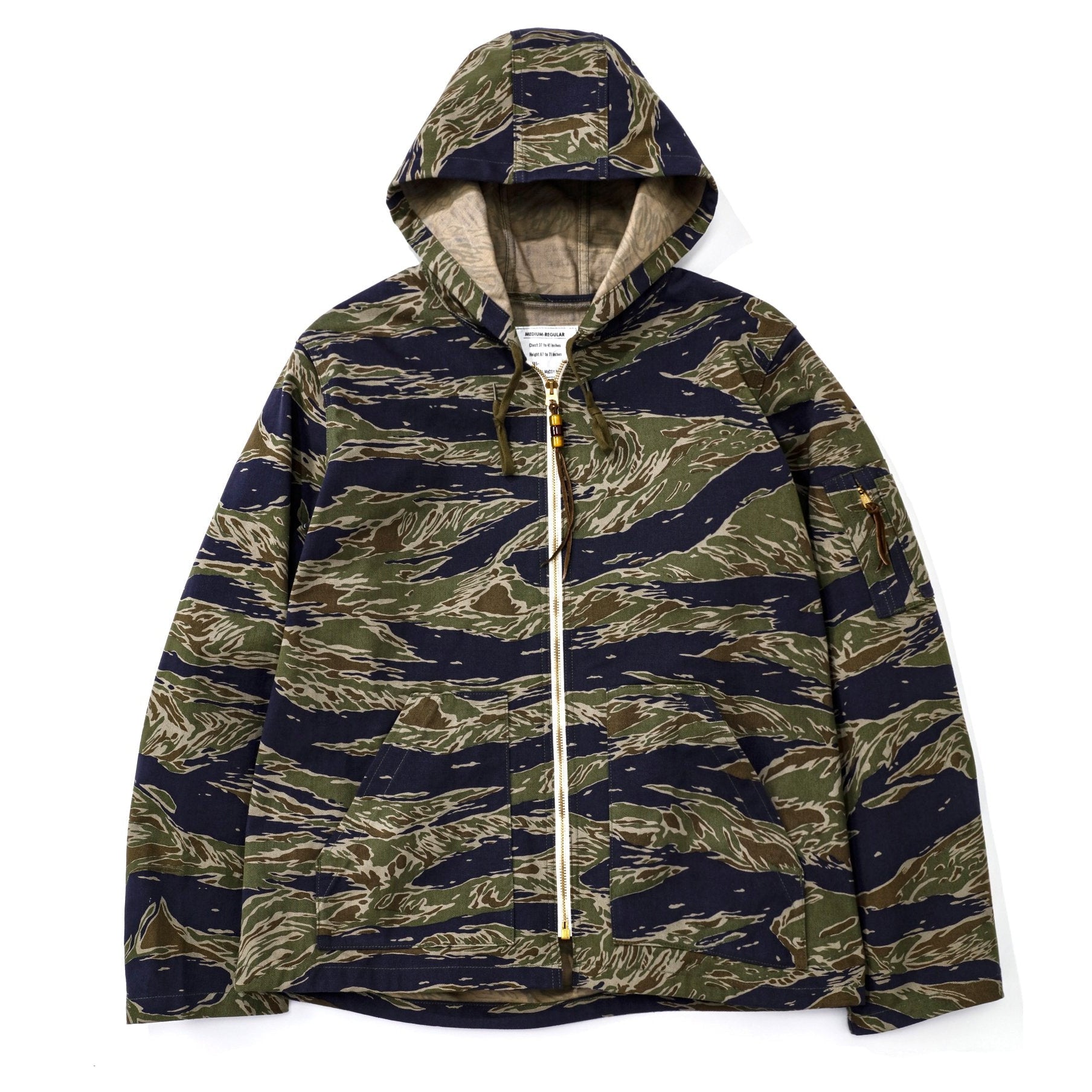 TIGER CAMOUFLAGE PARKA / TADPOLE – The Real McCoy's