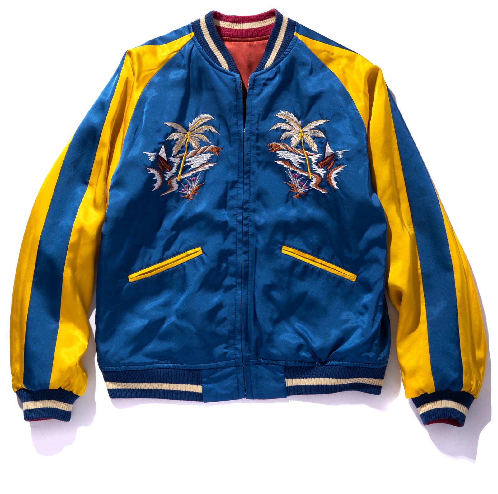 80s Vintage tour jacket スカジャン スーベニアジャケット