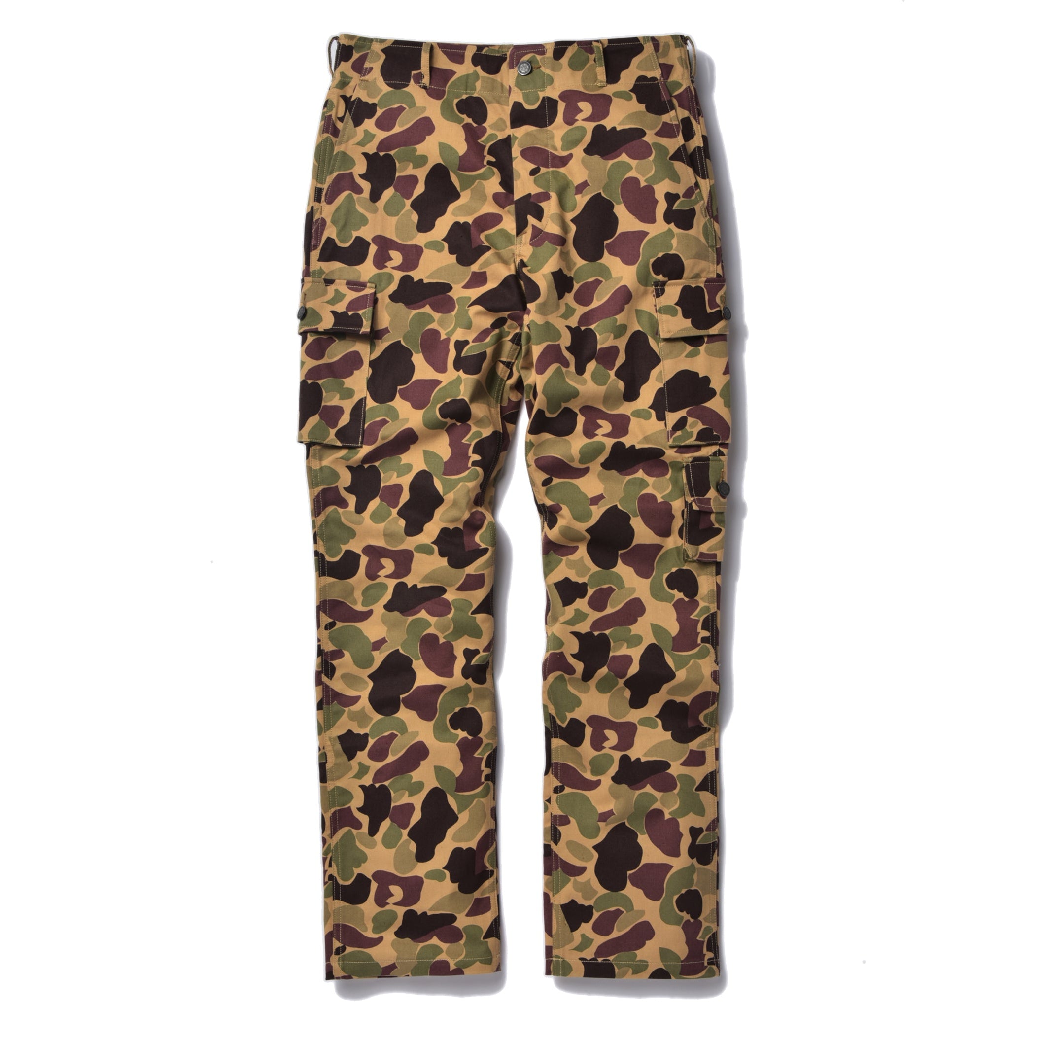 BEO GAM CAMOUFLAGE TROUSERS – The Real McCoy's