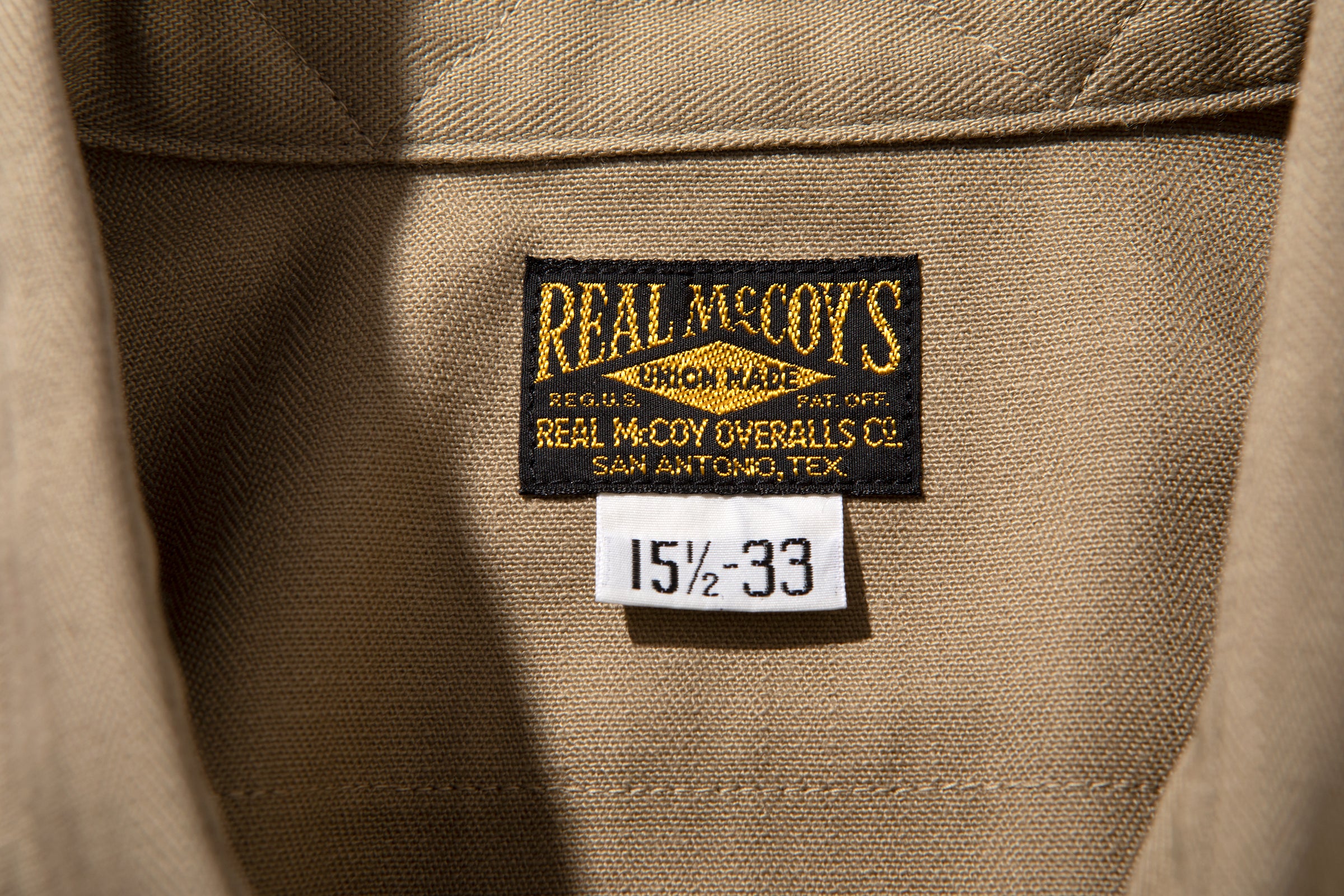 M-38 KHAKI SHIRT – The Real McCoy's