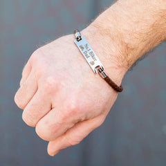 personalised bracelet for men