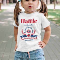 Child's coronation T-shirt