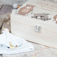 personalised baby keepsake box