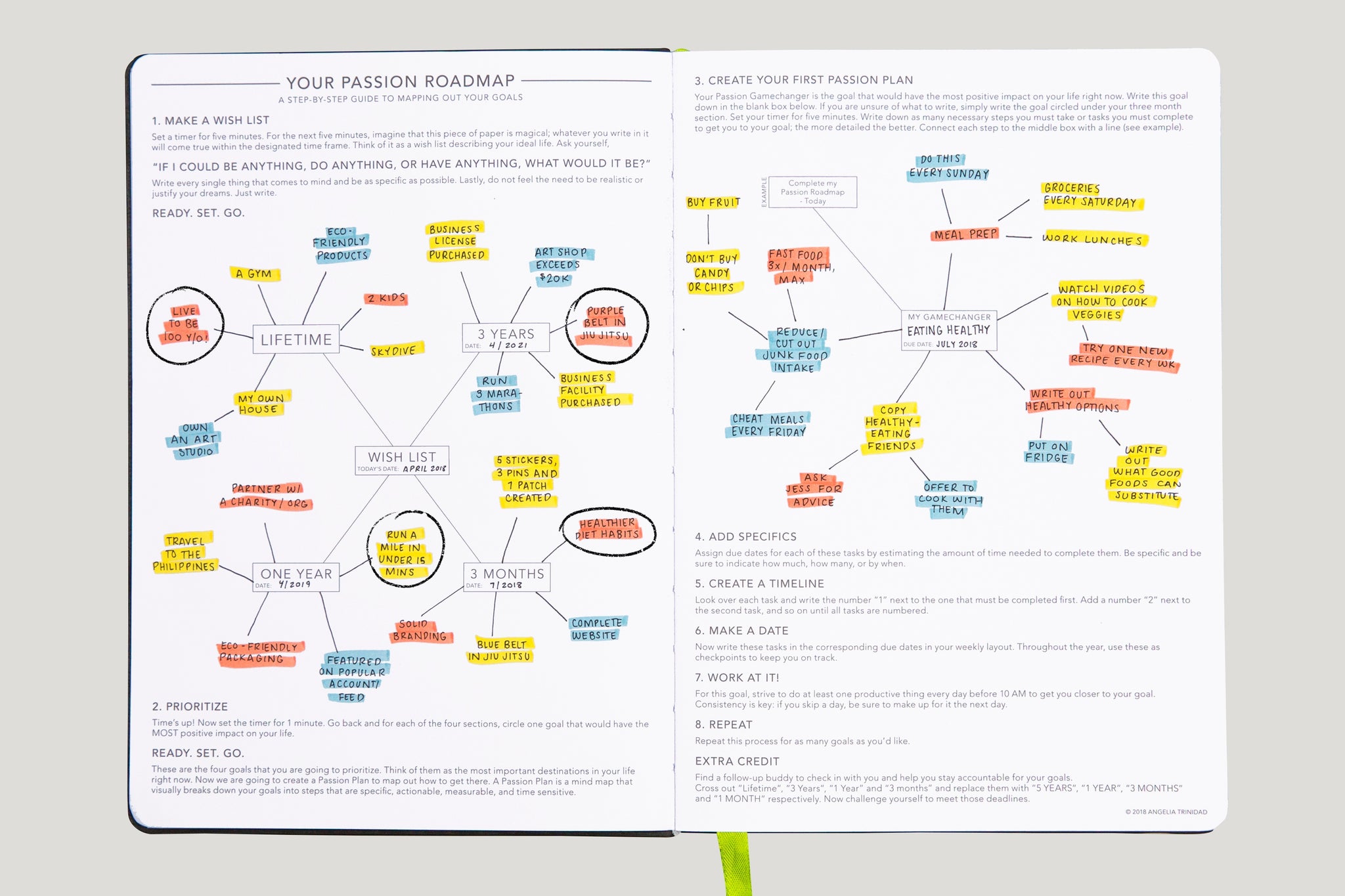 Passion Roadmap Exercised Filled Out (Full Spread)