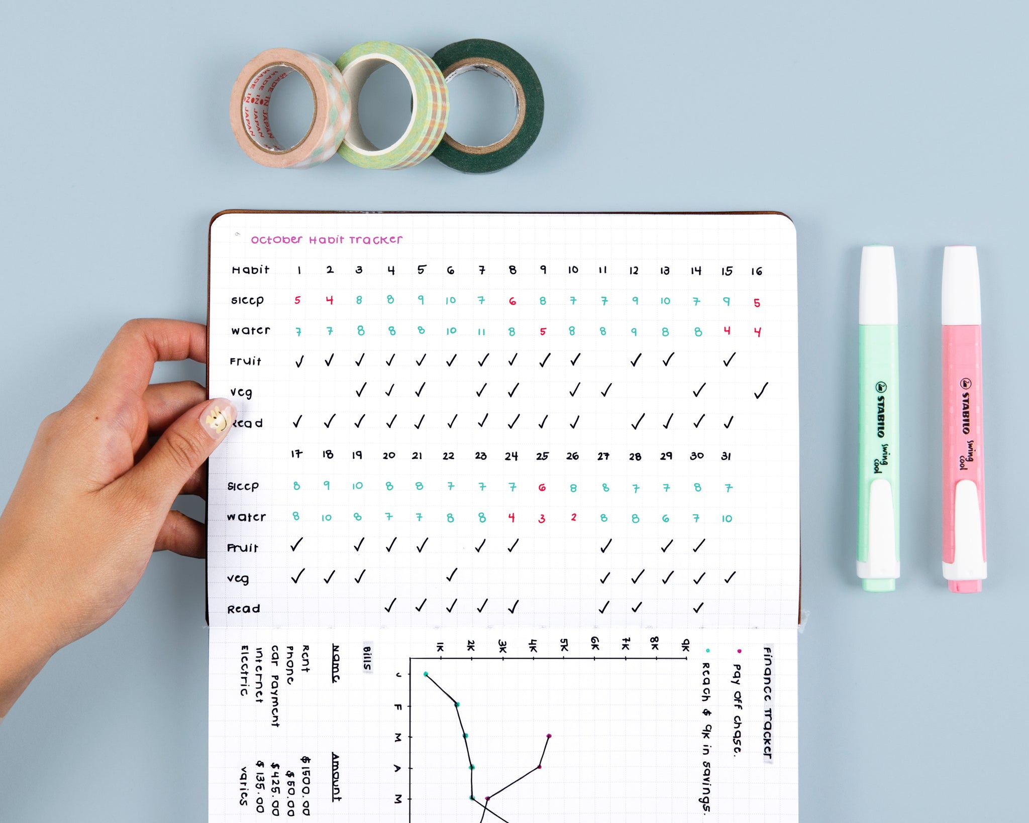 Bullet Journal Habit Tracker