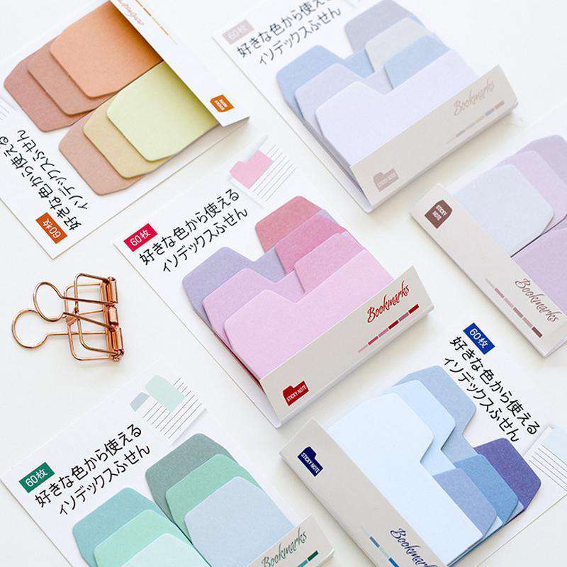 File Shaped Sticky Notes 