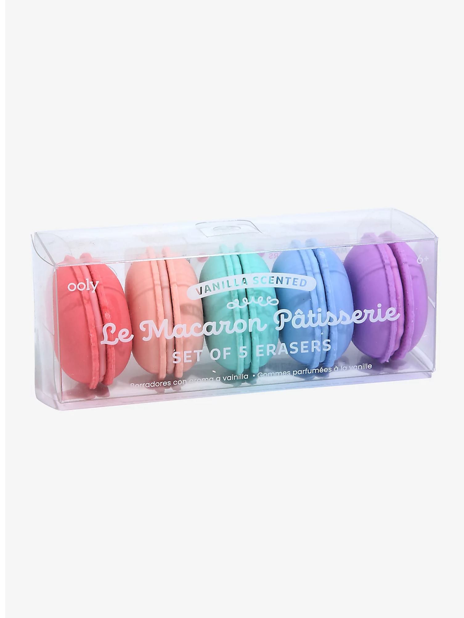 Colorful Scented Macaron Eraser Pack