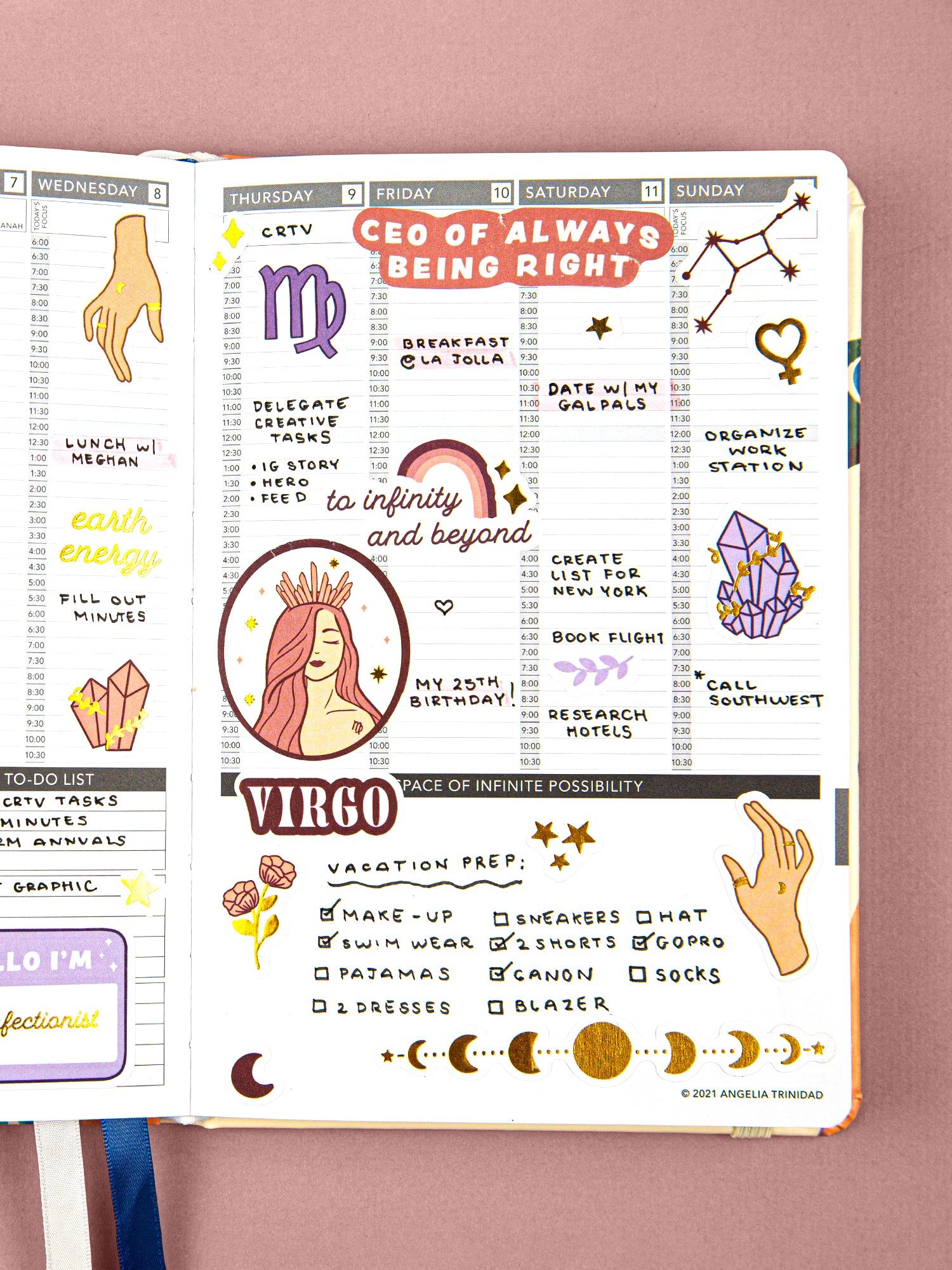 Virgo Planner Layout