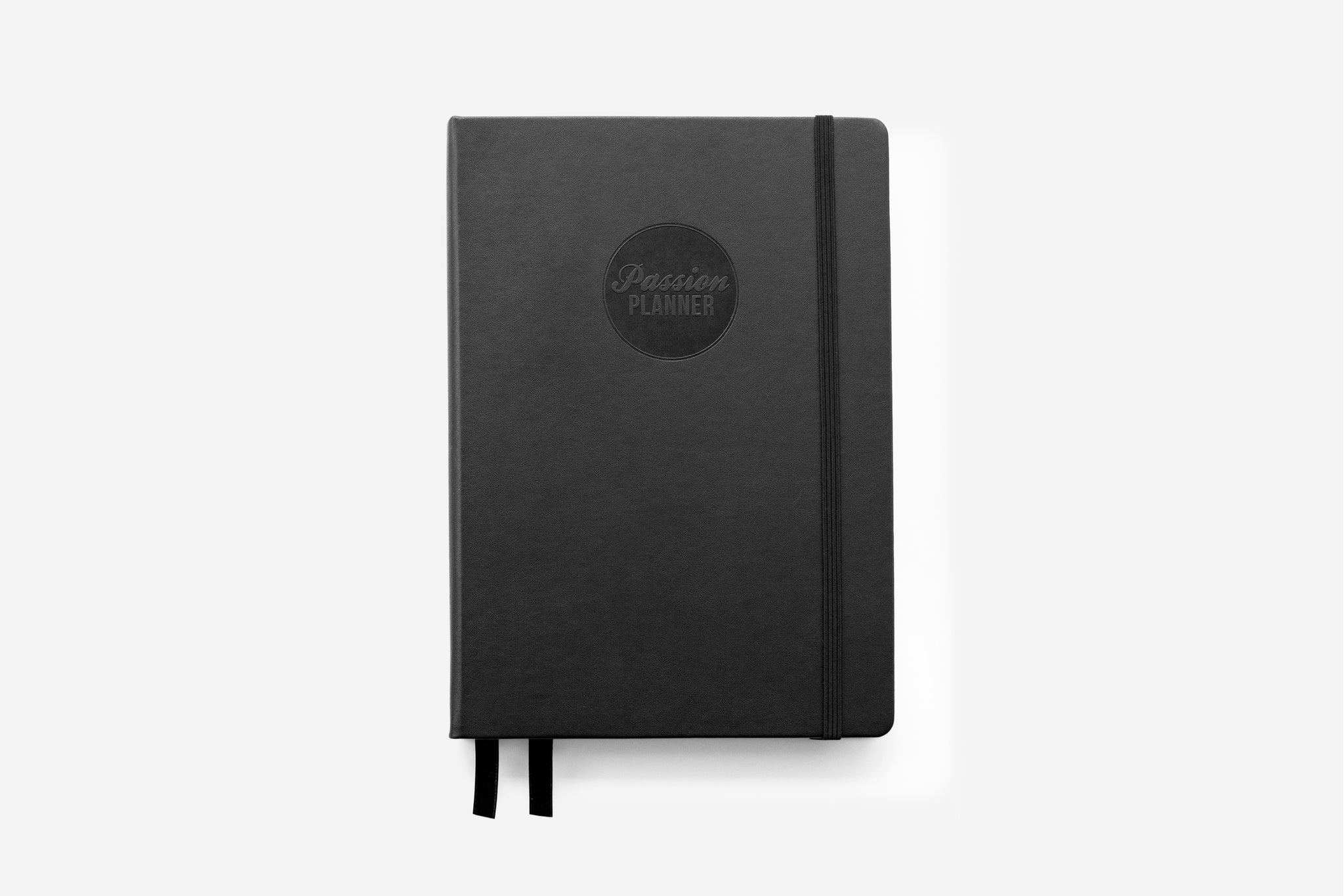 Weekly Undated Hardcover Elite Black Passion Planner