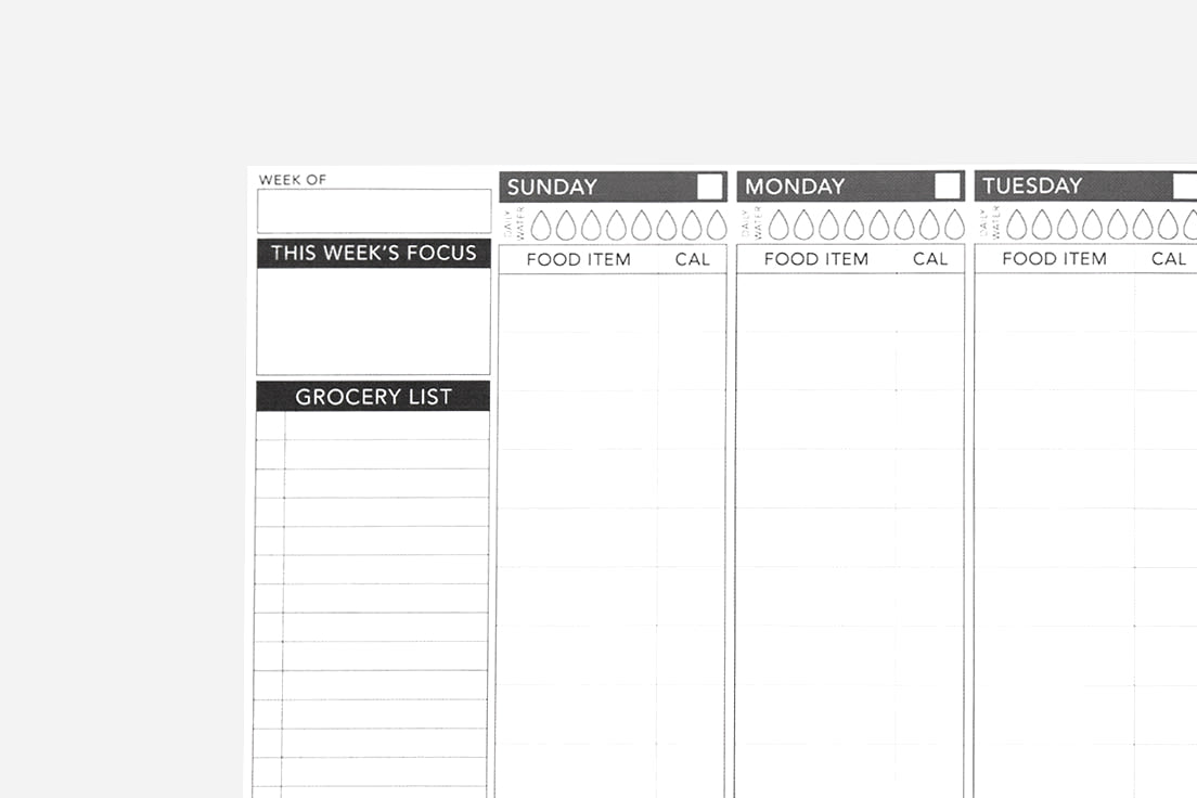 notion calorie tracker template