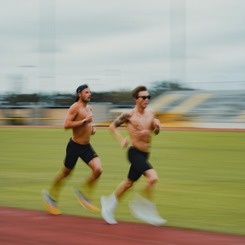 RAW Endurance Athletes sprinting