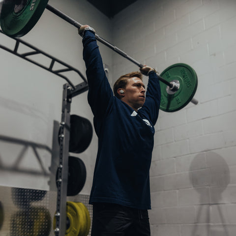 Male RAW Athlete Working Out