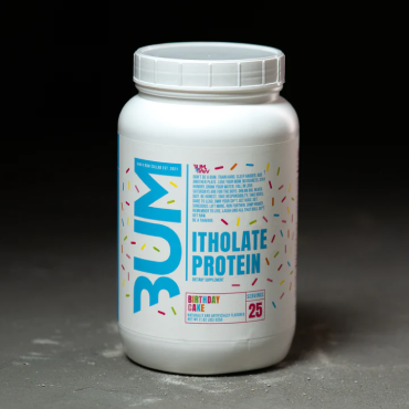A container of CBUM’s Itholate Protein