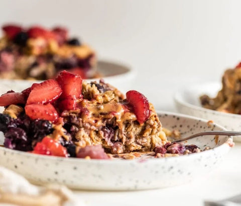Baked Protein Oatmeal image
