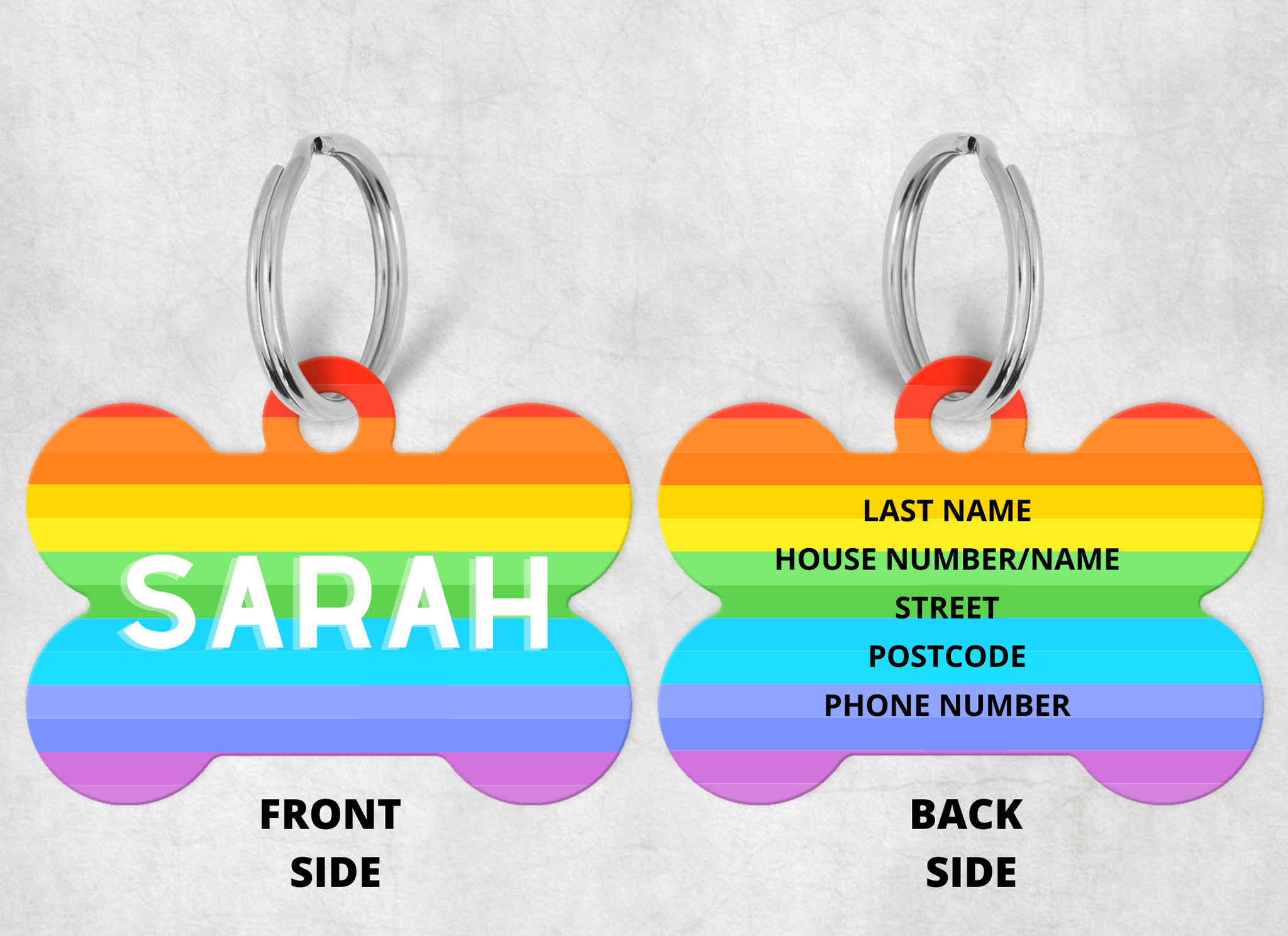 sarah name tag