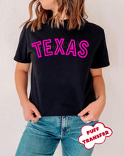 Load image into Gallery viewer, PO SHIPS 2/8 Screen Print Transfer | Pink Texas PUFF
