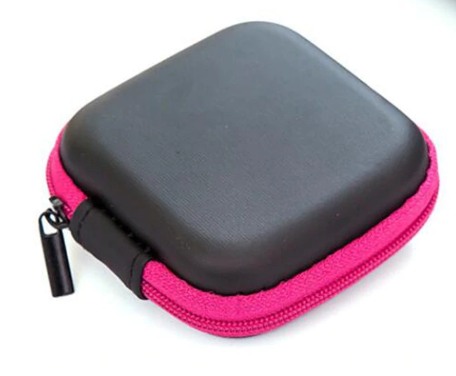 Mini Earpod Zipper Case | Bag-all Black