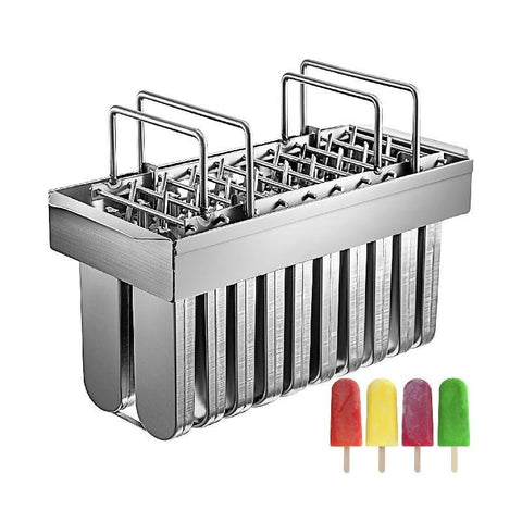 20 Pcs Ice Cream Stick Mold Food-Grade Stainless Steel Pop Mold