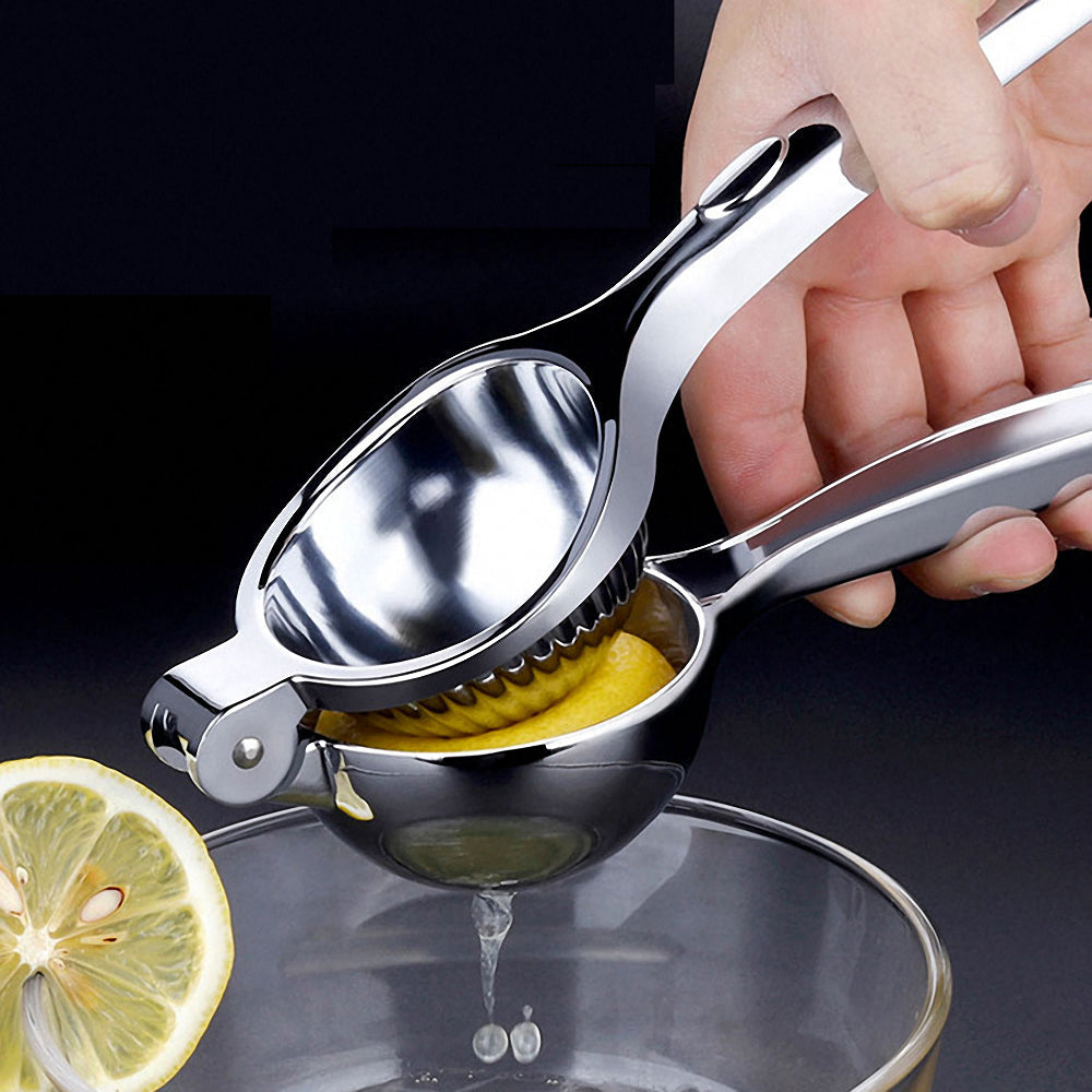 Image of Stainless Steel Lemon Squeezer Manual Citrus Juicer Hand Press Fruit Juice Squeezer