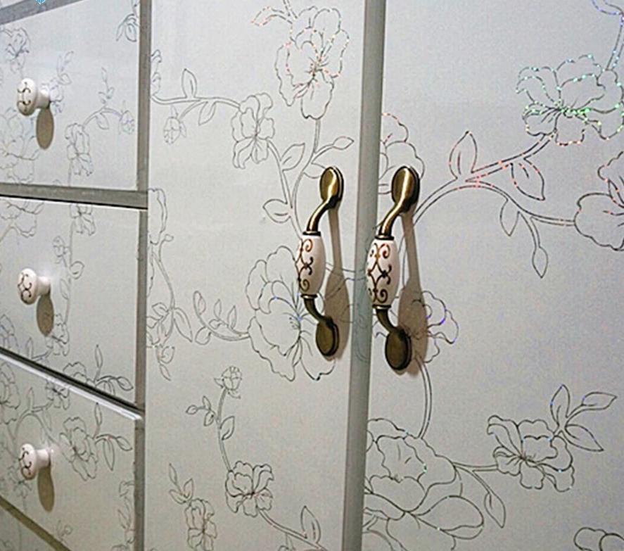 PVC Wardrobe Stickers - Decorative Film Decal