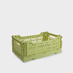 Lime Cream Folding Crate (Mini) - Shrimp's House