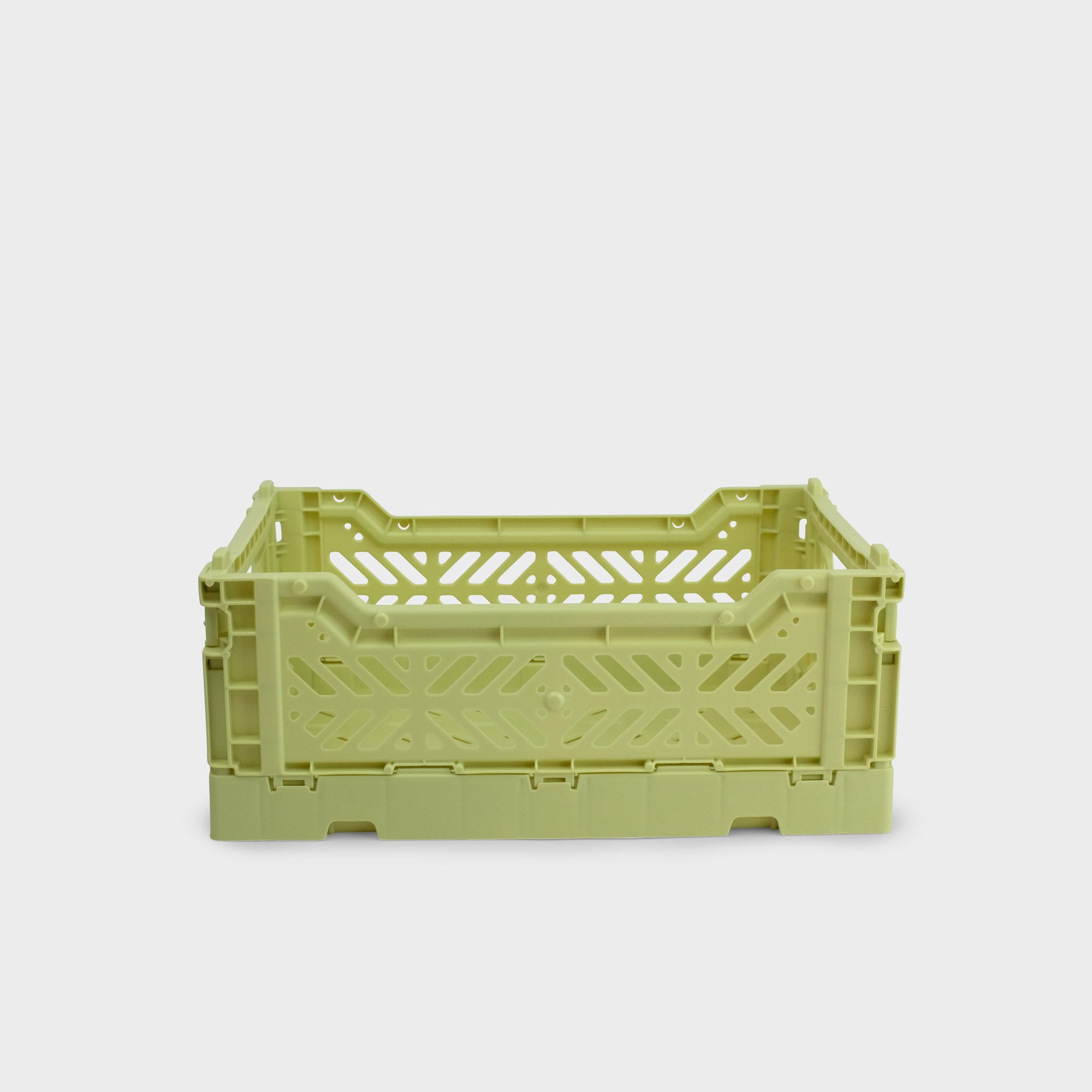 Lime Cream Folding Crate (Mini) - Shrimp's House