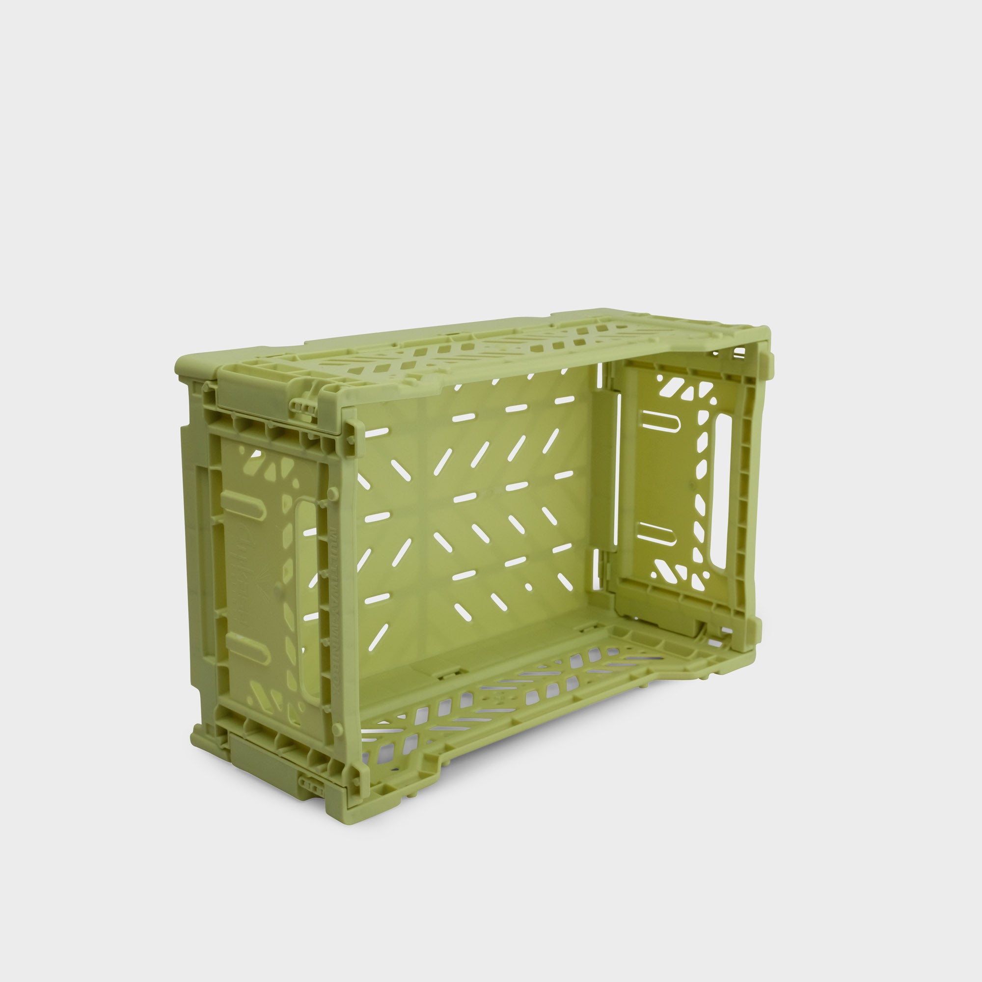 Lime Cream Folding Crate (Mini) - Shrimp's House