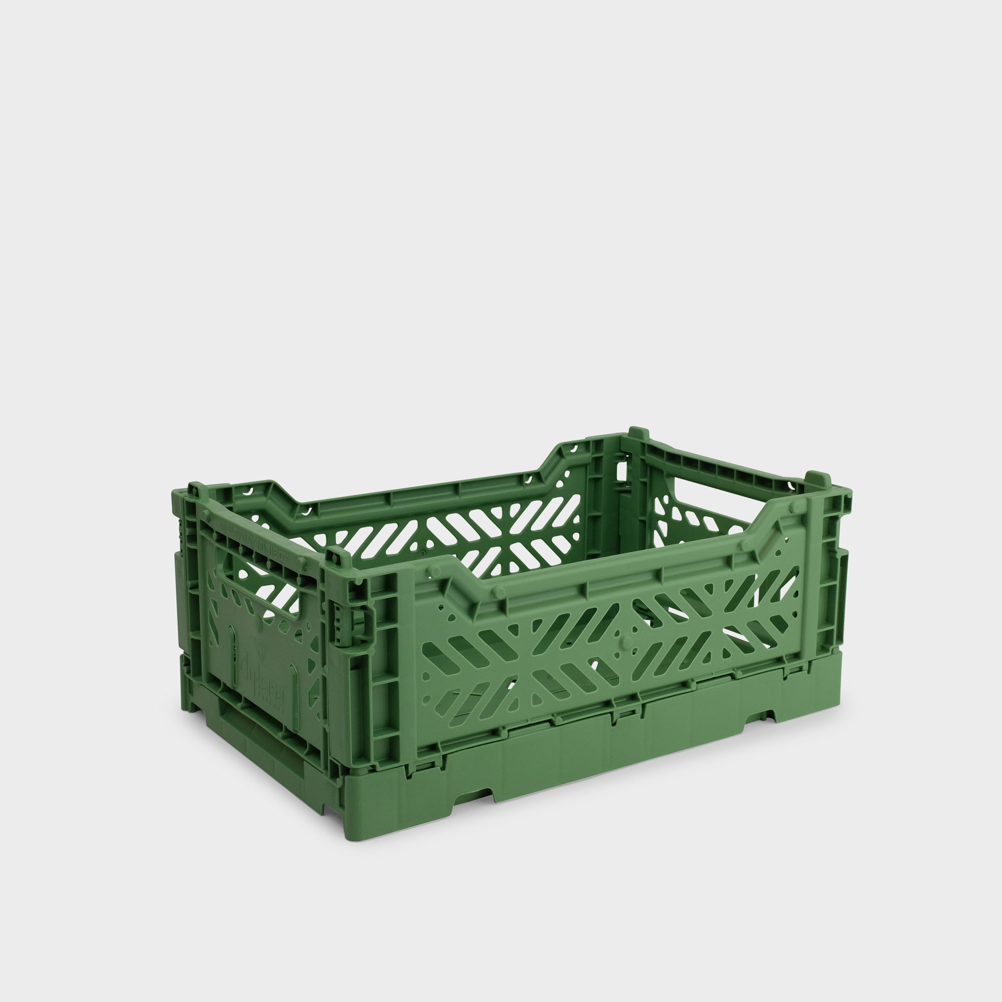 Almond Green Folding Crate (Mini) - Shrimp's House