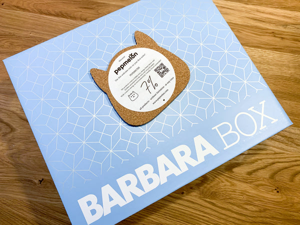 Code de réduction sous-verre chat mignon Barbara Box