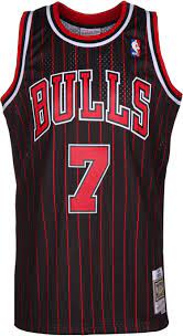 Shop Mitchell & Ness Chicago Bulls Scottie Pippen 1997-1998 Road Swingman  Jersey SMJYGS18153-CBUSCAR97SPI red