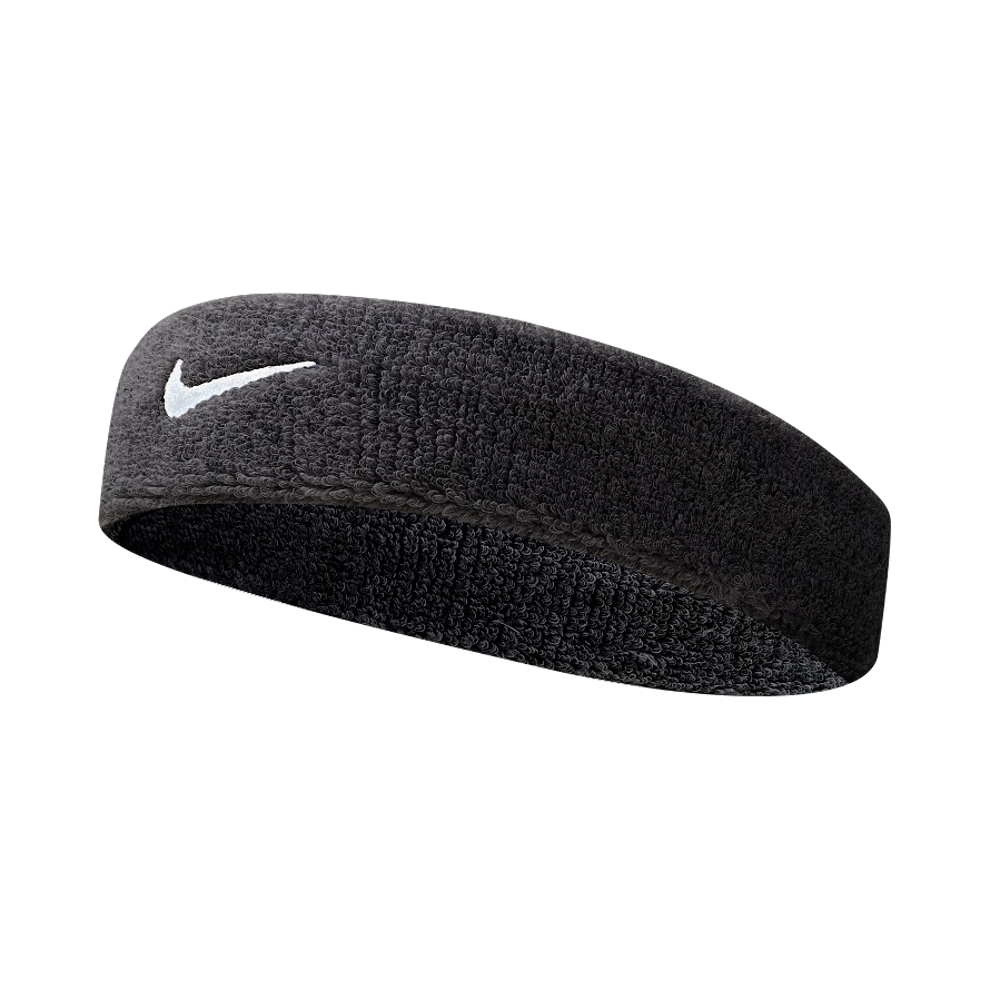 lanzadera Fácil Chaqueta Nike Swoosh Headband 'Black/White' – Bouncewear