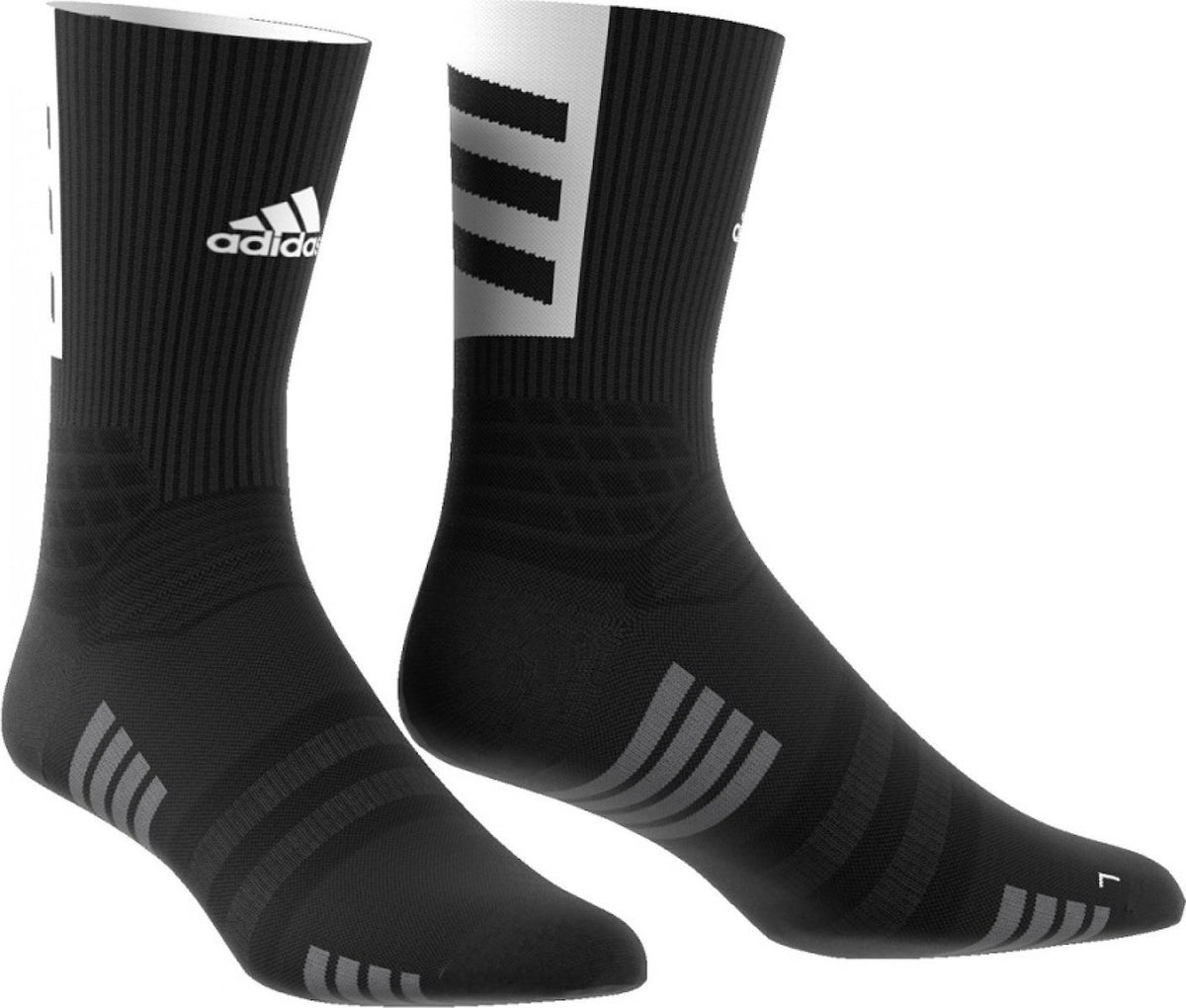 bar inquilino realidad Adidas Creator 365 Crew Socks --_'Black/White'_ – Bouncewear
