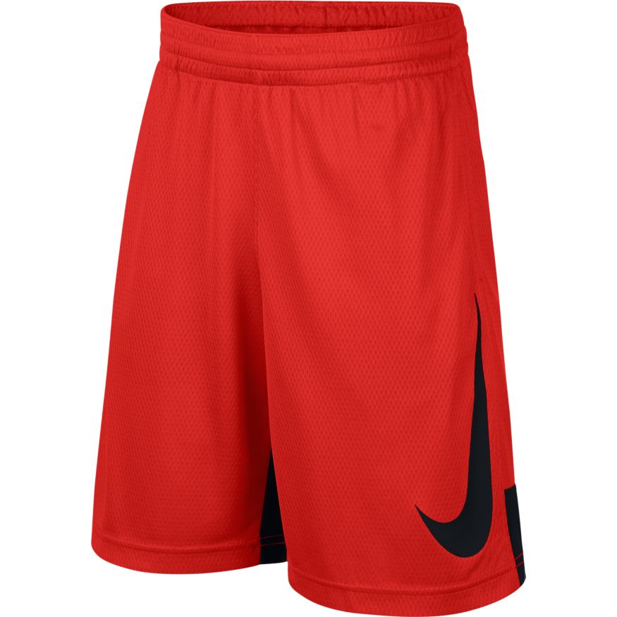 red nike basketball shorts