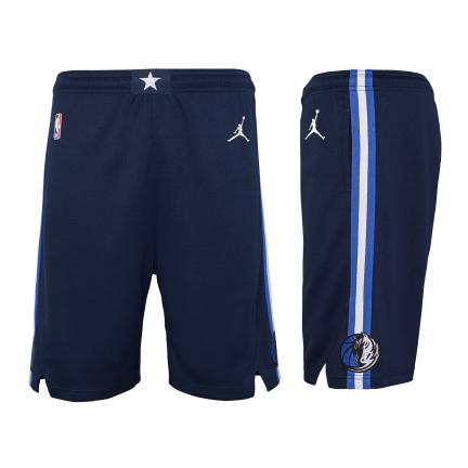 Dallas Mavericks NBA Shorts White - Kitsociety