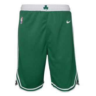 Nike Men's Boston Celtics Courtside Shorts White Clover Gold Sz M  930663-100