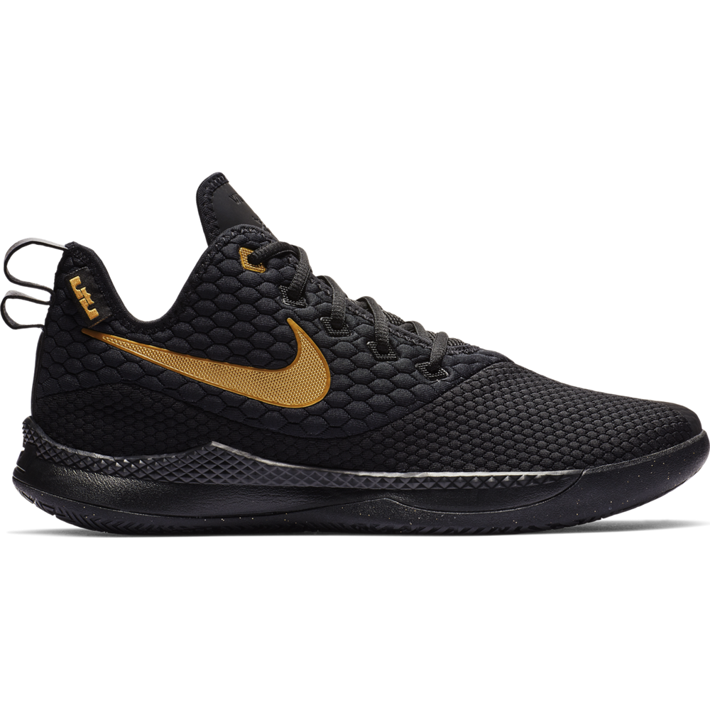 black and gold nike basketball shoes 