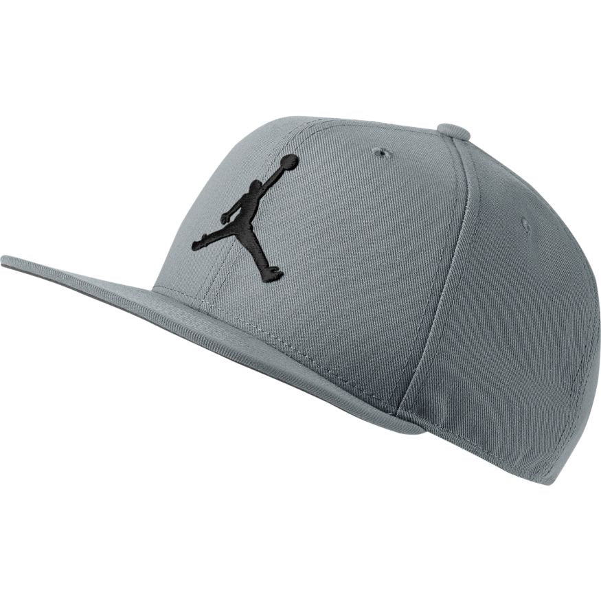 Jordan Pro Jumpman Snapback Hat 'Grey 