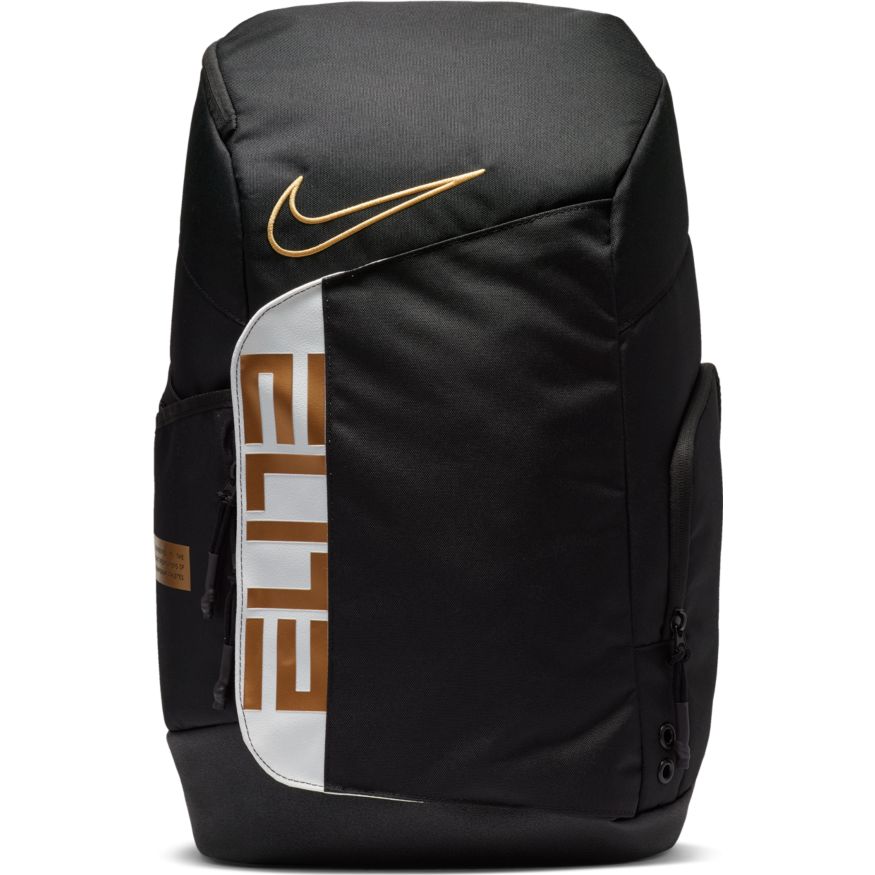 nike white and gold backpack