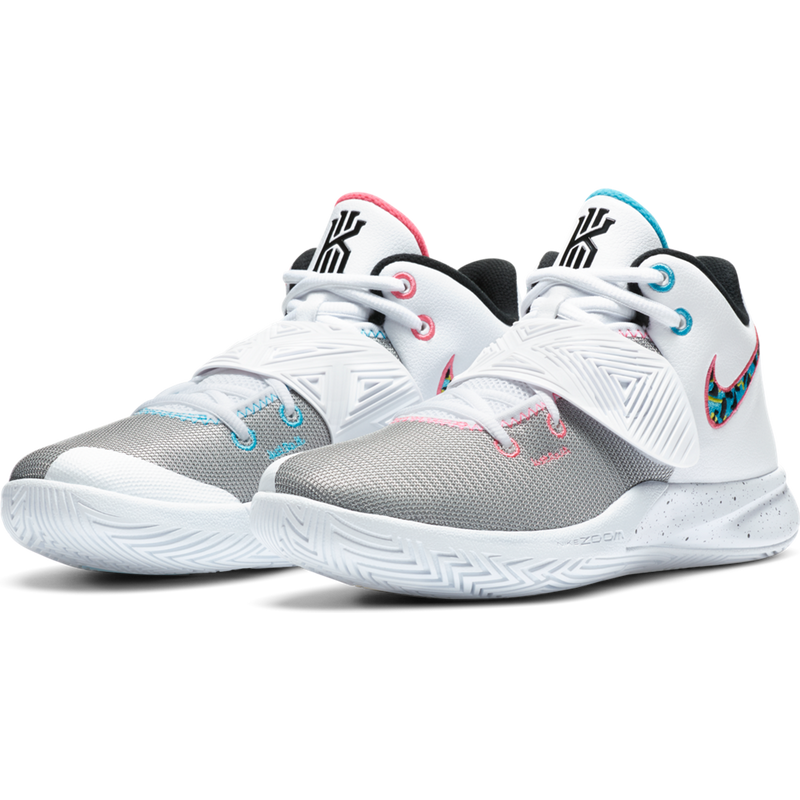 kyrie flytrap white red blue