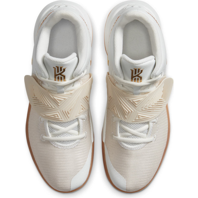 white kyrie flytrap