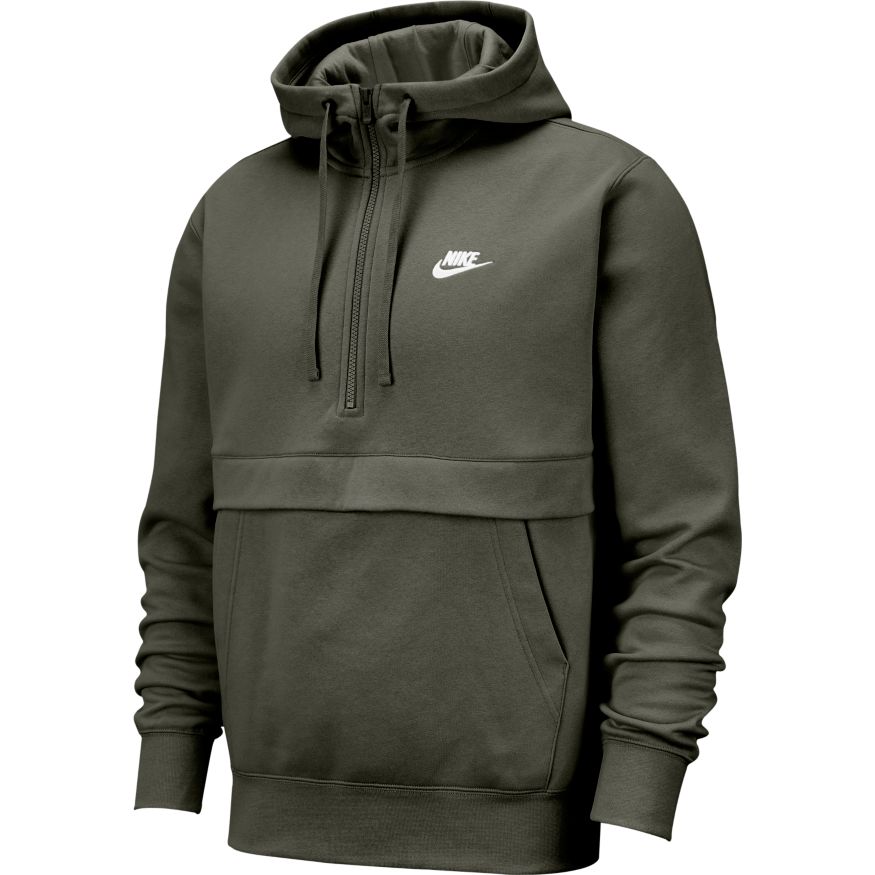 nike men's sportswear club fleece hoodie twilight marsh
