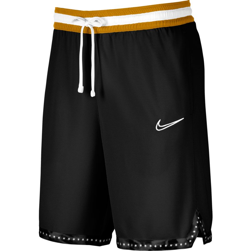 nike basketball shorts black and white