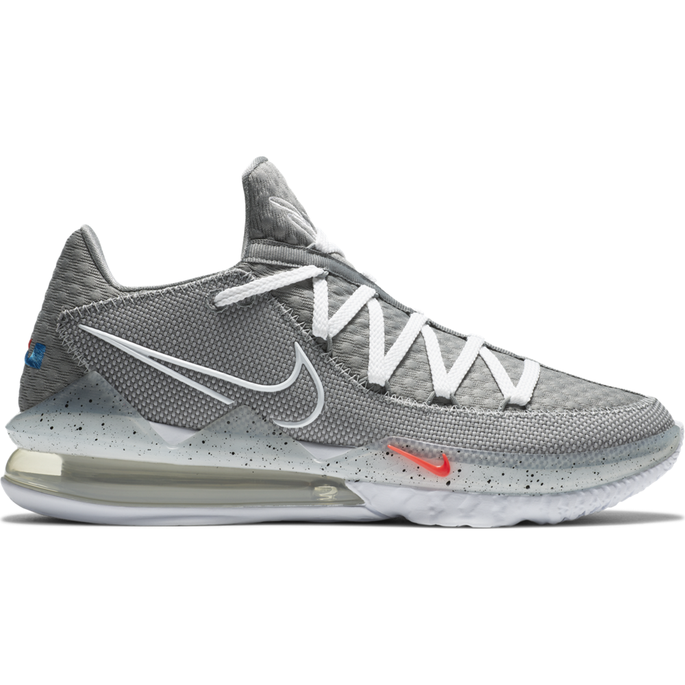 LeBron 17 Low Basketball Shoe 'Grey 