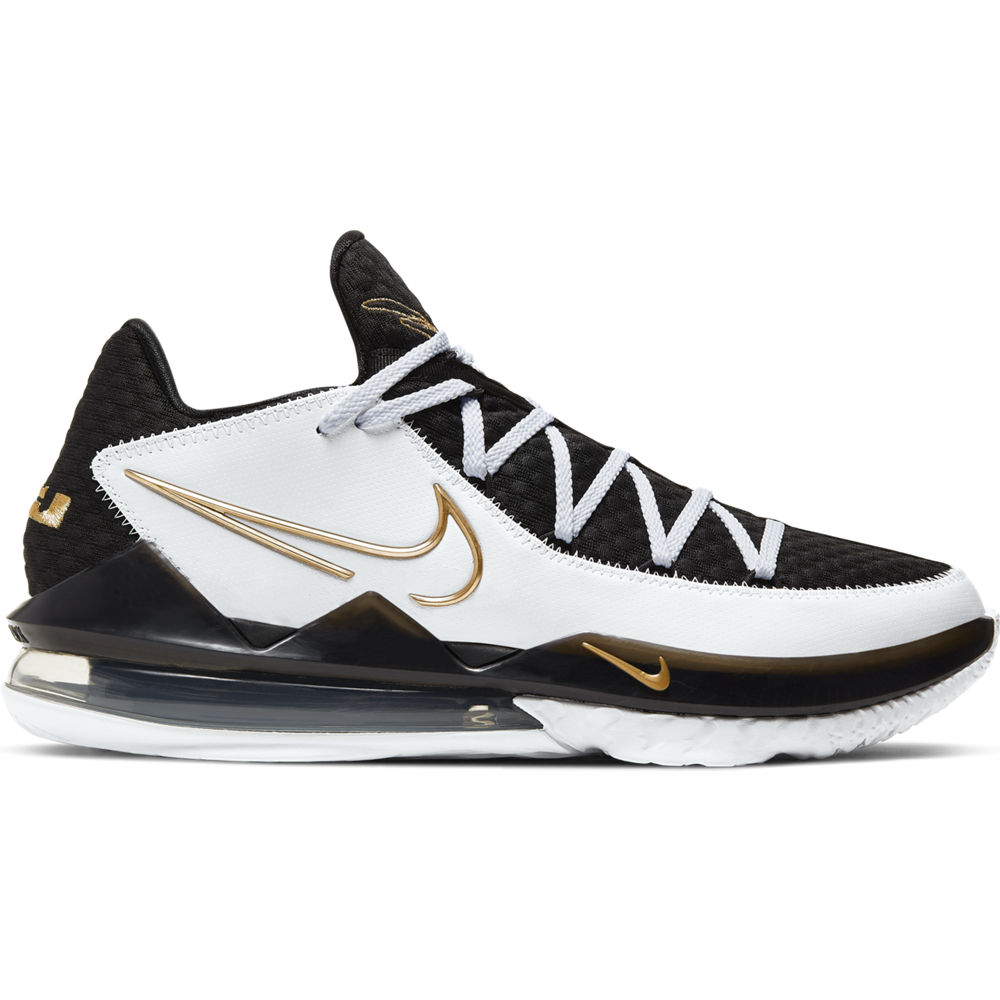 lebron gold and black shoes