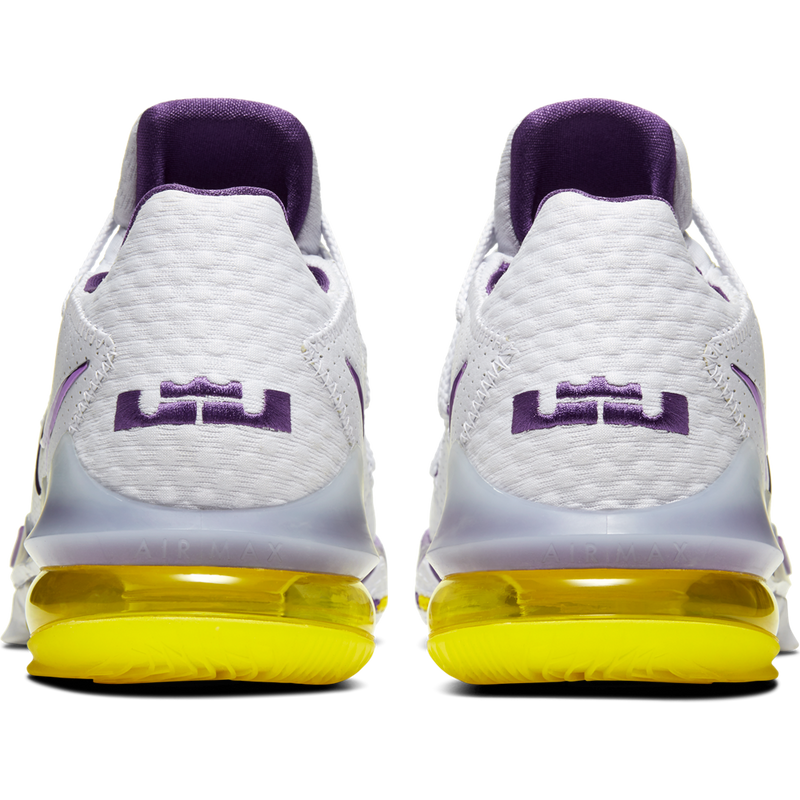 lebron 17 low white voltage purple