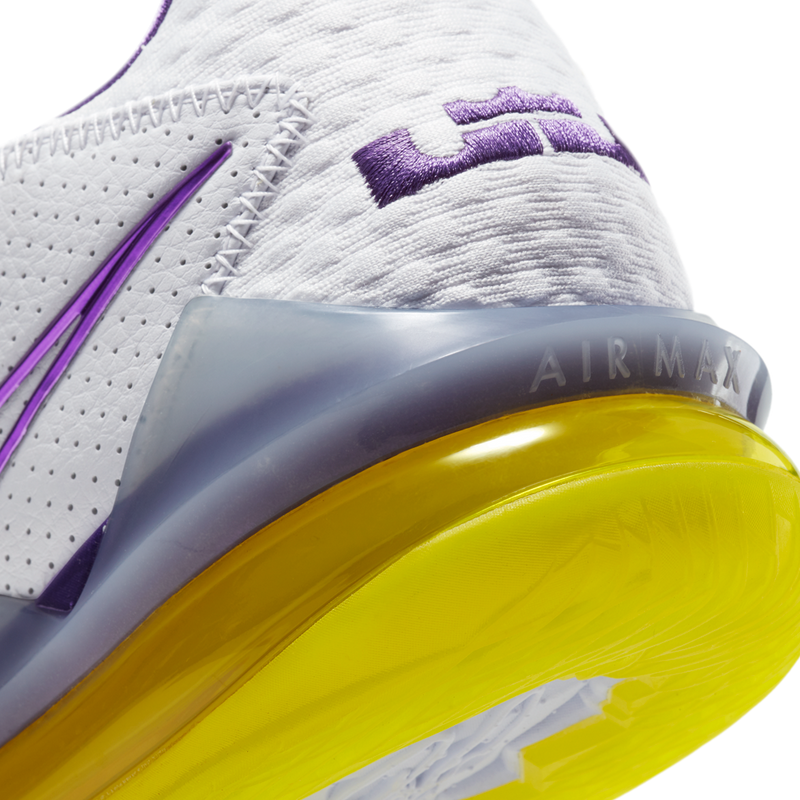 lebron 17 low white voltage purple