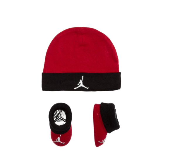 jordan hat and bootie set